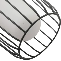 Tuinpadverlichting Chandan, 100 cm, zwart, aluminium