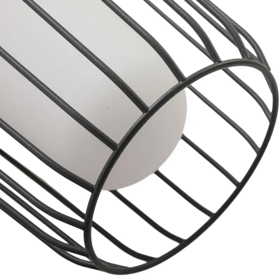 Tuinpadverlichting Chandan, 100 cm, zwart, aluminium