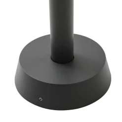 Tuinpadverlichting Chandan, 100 cm, zwart, aluminium