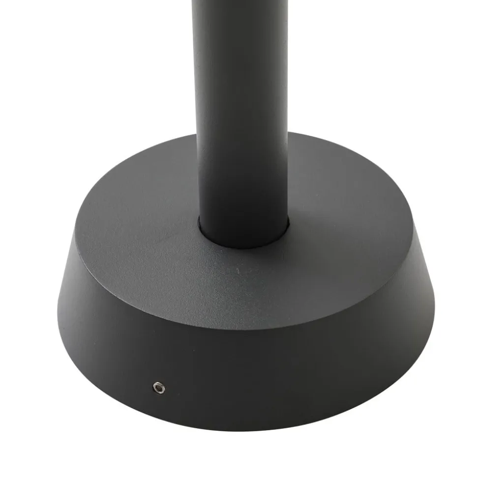 Tuinpadverlichting Chandan, 100 cm, zwart, aluminium