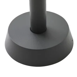 Tuinpadverlichting Chandan, 80 cm, zwart, aluminium