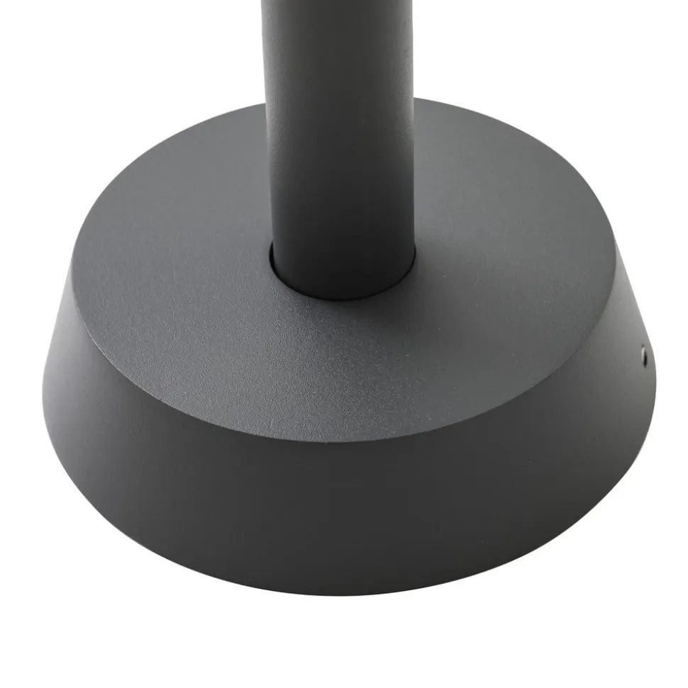 Tuinpadverlichting Chandan, 80 cm, zwart, aluminium