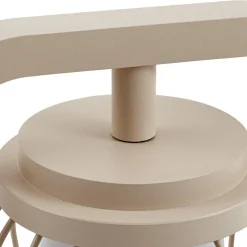 Tuinpadverlichting Chandan, 90 cm, beige, metaal, IP54