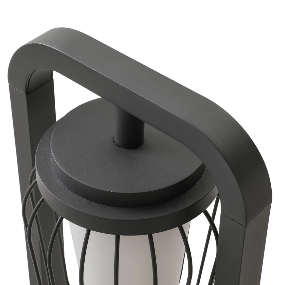 Tuinpadverlichting Chandan, 90 cm, antraciet, aluminium