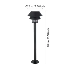 Tuinpadverlichting Chiappera met dubbele kap