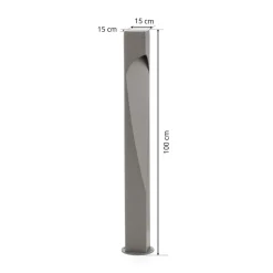 Tuinpadverlichting Concordia van aluminium