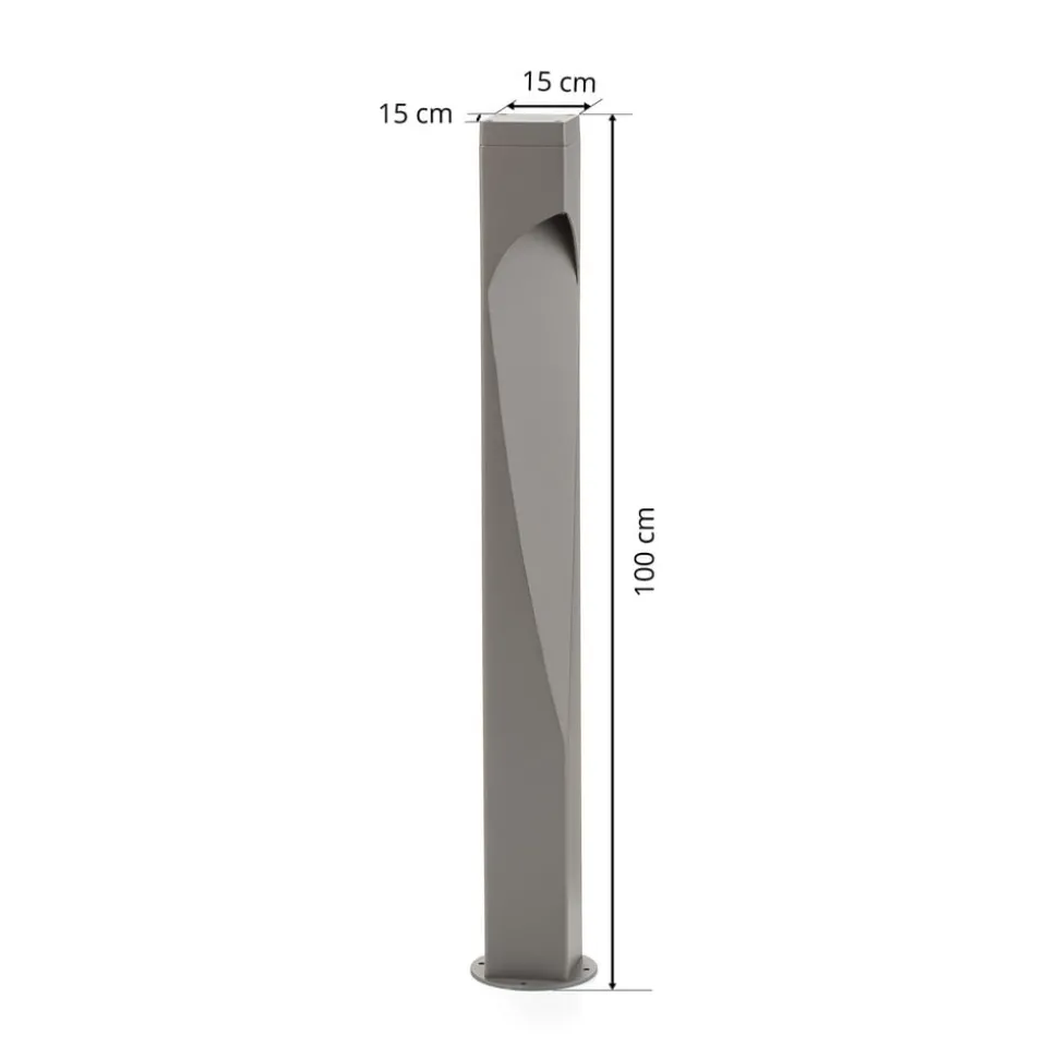 Tuinpadverlichting Concordia van aluminium