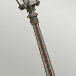 Tuinpadverlichting Doornik, hoogte 110 cm, aluminium, glas