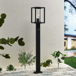 Tuinpadverlichting Ferda, 100 cm, sensor, antraciet, IP44