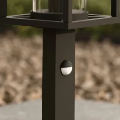 Tuinpadverlichting Ferda, 60 cm, sensor, antraciet, IP44