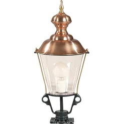 Tuinpadverlichting K43, hoogte 68 cm zwart