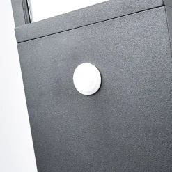 Tuinpadverlichting Klemens, 90 cm, sensor, antraciet, E27