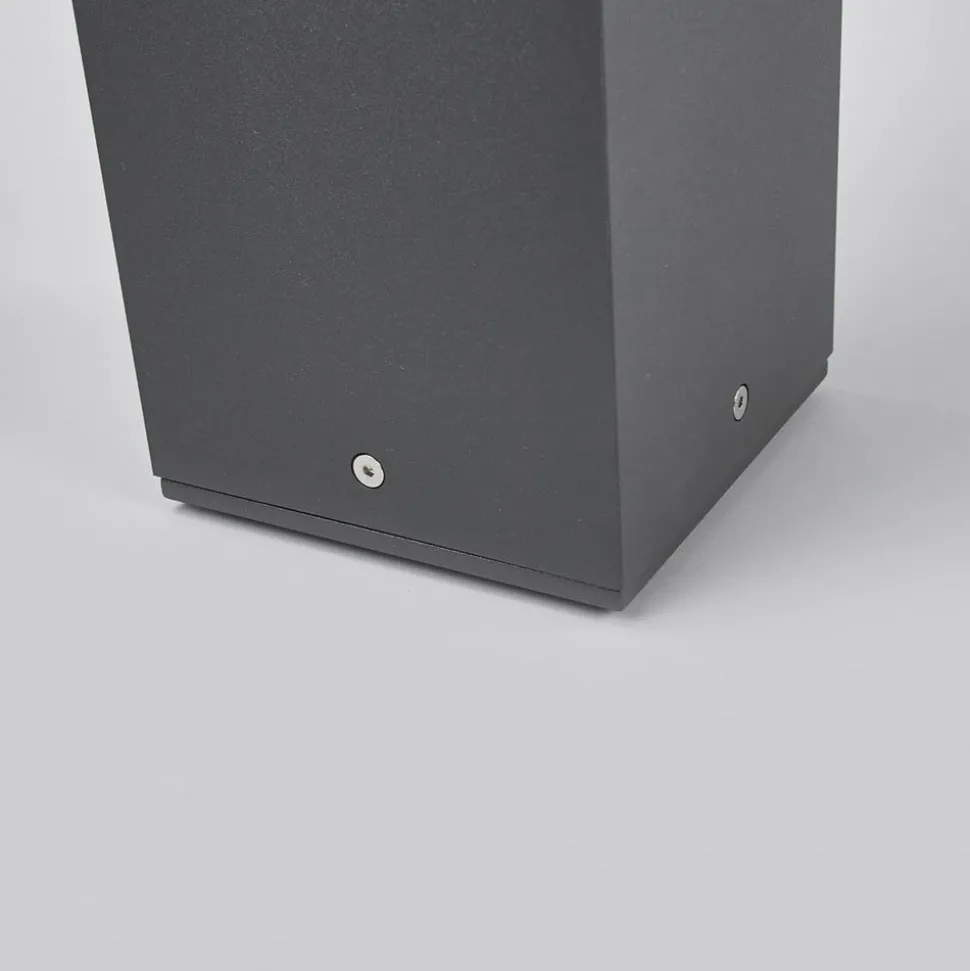 Tuinpadverlichting Klemens, 65 cm, antraciet, metaal, E27