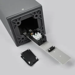 Tuinpadverlichting Klemens, 65 cm, antraciet, metaal, E27