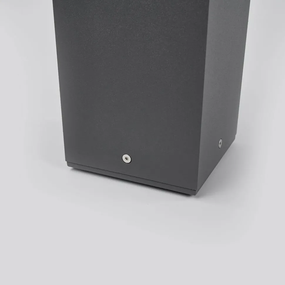 Tuinpadverlichting Klemens, 90 cm, antraciet, metaal, E27