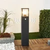 Tuinpadverlichting Klemens, 65 cm, sensor, antraciet, E27