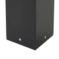 Tuinpadverlichting Klemens, 90 cm, zwart, metaal, IP54