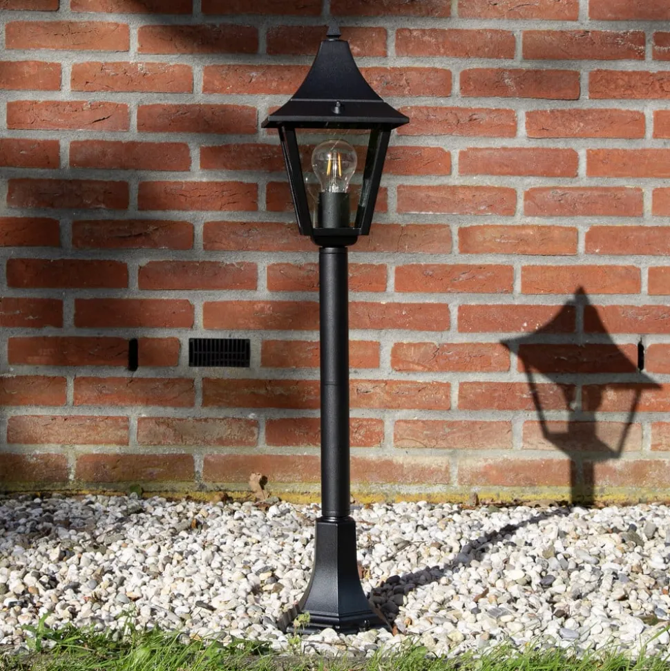 Tuinpadverlichting Livorno, IP44, zwart/helder