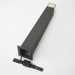 Tuinpadverlichting Lucande Keke, hoogte 70 cm, antraciet, aluminium