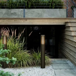 Tuinpadverlichting Matrix messing donker