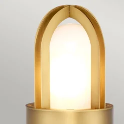 Tuinpadverlichting Paignton staal messing