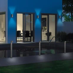 Tuinpadverlichting Roya, bewegingssensor antraciet