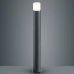 Tuinvertlichting Hoosic van aluminium antraciet