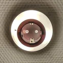 Tussenstekker met nachtlampje LED ring