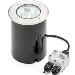 Tuva - LED grondspot in ronde vorm, IP65