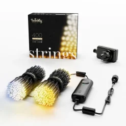 Twinkly CCT zwart 400-bol lichtketting 32m