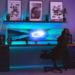 Twinkly Dots LED lichtketting RGB, zwart, IP44, 10m