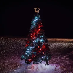 Twinkly LED lichtketting, RGB, zwart, 400 lampjes, 6m