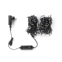 Twinkly LED lichtketting, RGB, zwart, 400 lampjes, 6m