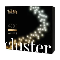 Twinkly LED lichtketting, CCT, zwart, 400-lichts, 6m