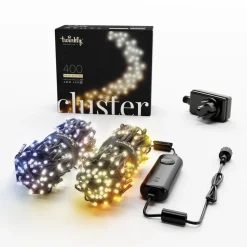 Twinkly LED lichtketting, CCT, zwart, 400-lichts, 6m