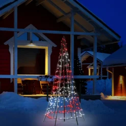Twinkly lichtboom voor buiten, RGBW, hoogte 200cm