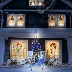 Twinkly lichtboom voor buiten, RGBW, hoogte 200cm