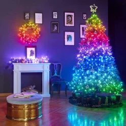 Twinkly Muziek Set lichtkettingen zwart 600 RGB