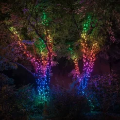 Twinkly RGB lichtkettingen, zwart, 250 lampjes 20m
