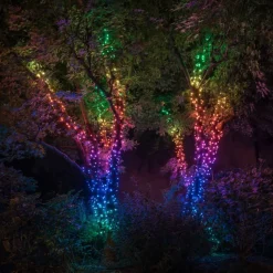 Twinkly RGB lichtkettingen, zwart, 100 lampjes 8m