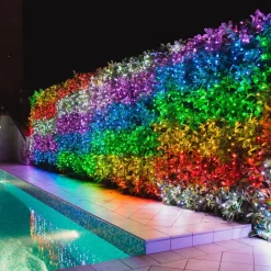 Twinkly RGB lichtkettingen, zwart, 100 lampjes 8m