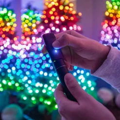 Twinkly RGB lichtkettingen, zwart, 100 lampjes 8m