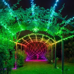 Twinkly RGB lichtkettingen, zwart, 100 lampjes 8m