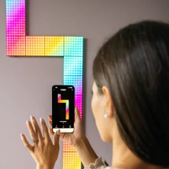 Twinkly RGB zwart IP20 1 uitbreiding