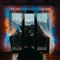 Twinkly RGBW lichtgordijn, 210 LED's