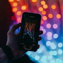 Twinkly RGBW lichtgordijn, 210 LED's