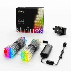 Twinkly RGBW lichtkettingen, 250 fl. 20m transparant