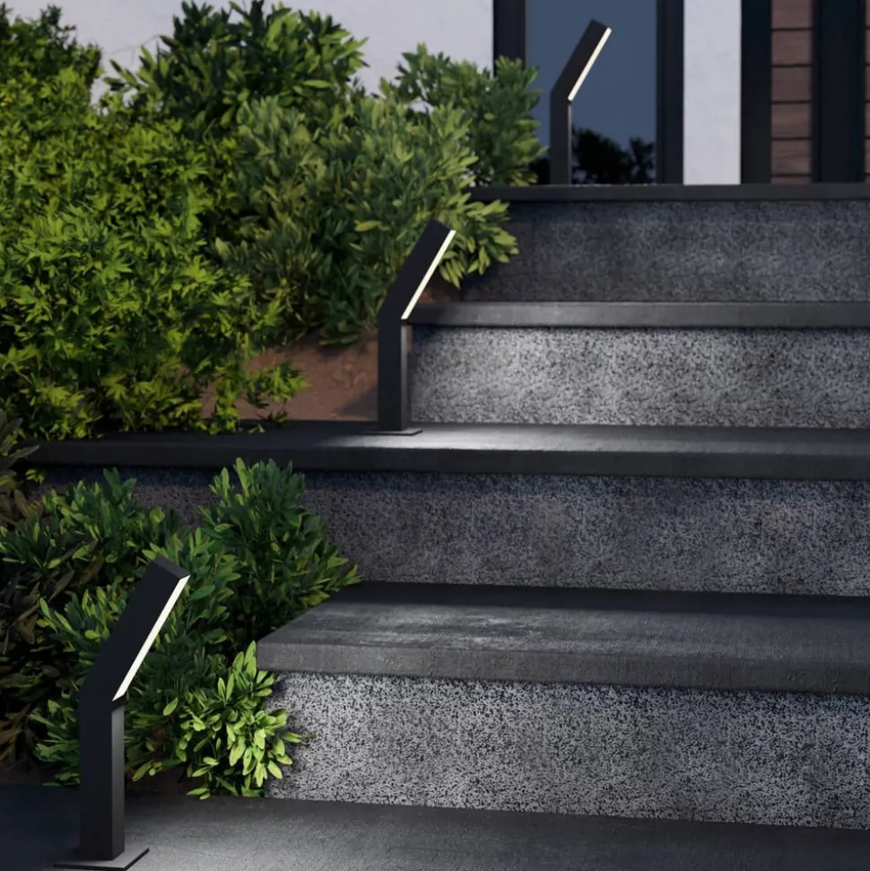 Ugento LED sokkellamp, zwart