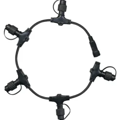 Uitbreidingskabel ring met 5 aansl., System 24