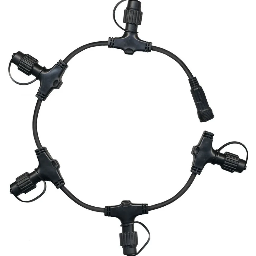 Uitbreidingskabel ring met 5 aansl., System 24